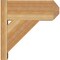 Ekena Millwork Traditional Rough Sawn Craftsman Outlooker, Western Red Cedar, 8"W x 18"D x 18"H OUT08X18X18TRA04RWR - alternate 4